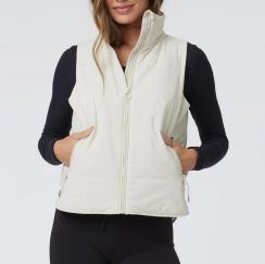 3Pcs Womens Fashion Windproof Zipper Vest