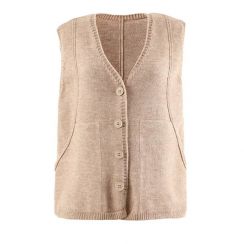 3Pcs Womens V Neck Loose Knit Sweater Vest